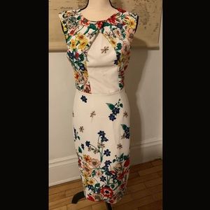Small Tall floral dress. Great condition Seventh Avenue New York & Company